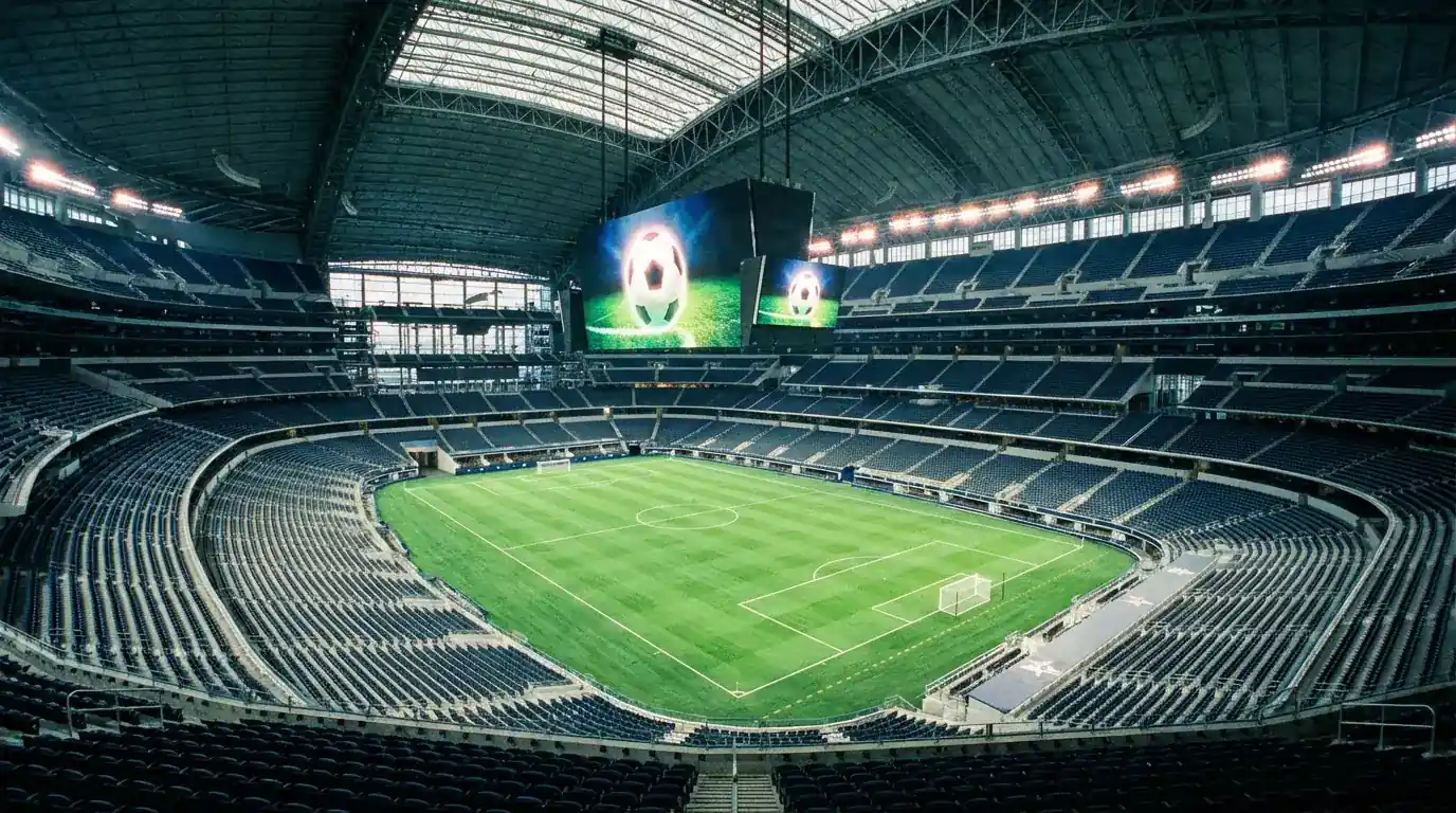 AT&T Stadium i Arlington, Texas, arenan med flest matcher i VM 2026